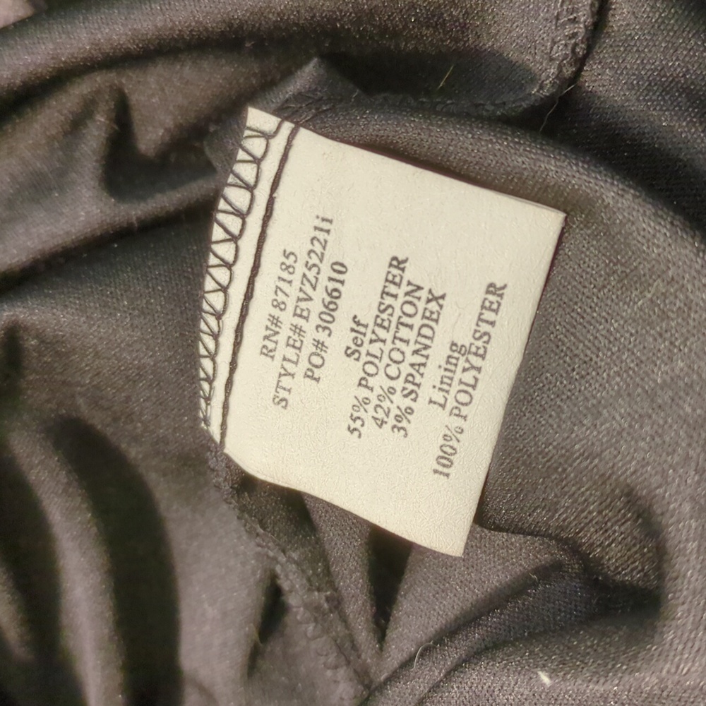 Ruby Rox | Party Dress Halter Top Flouncy Skirt Black Satin | 9 - Picture 6 of 7